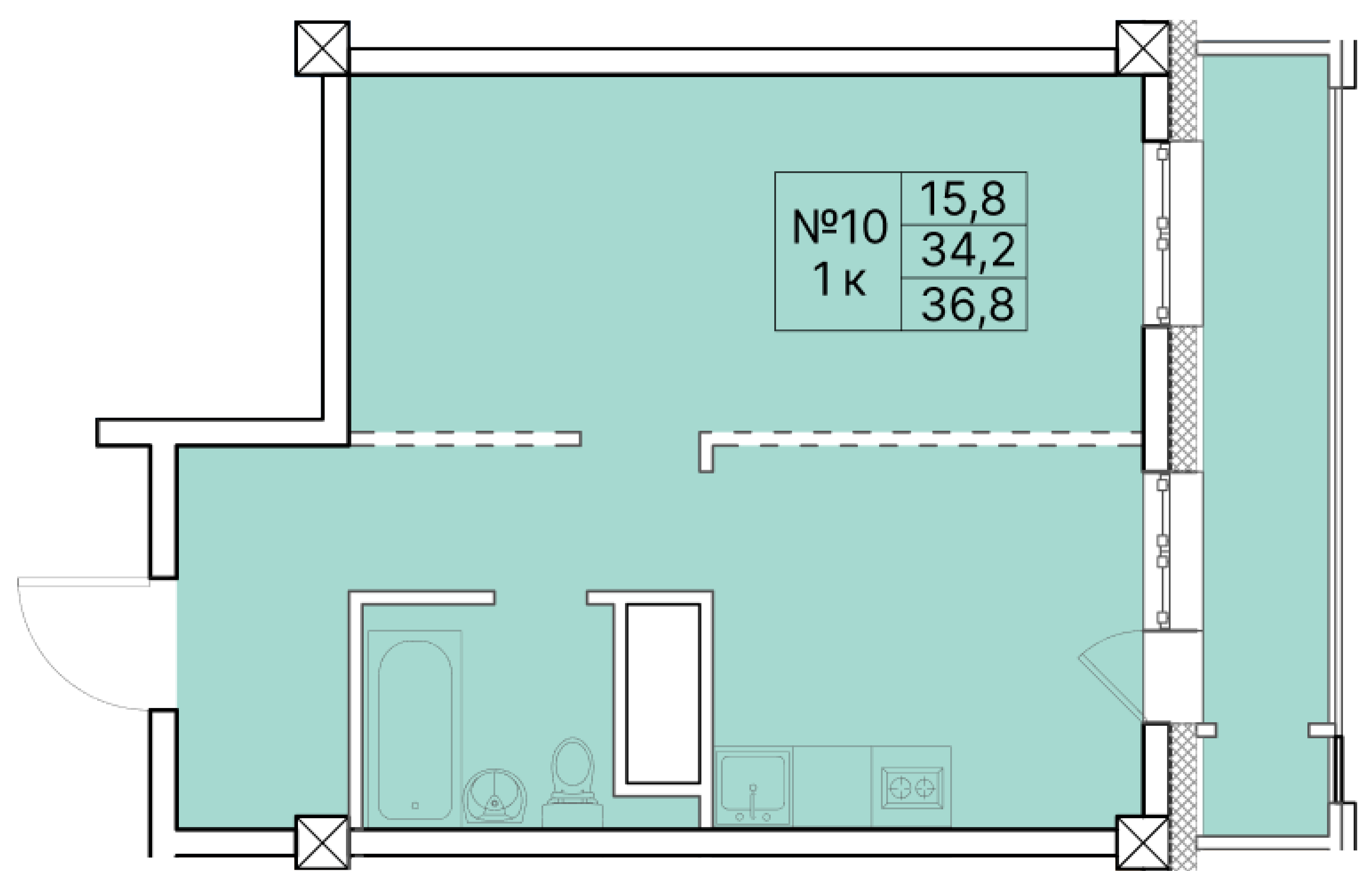 Квартира 134 1