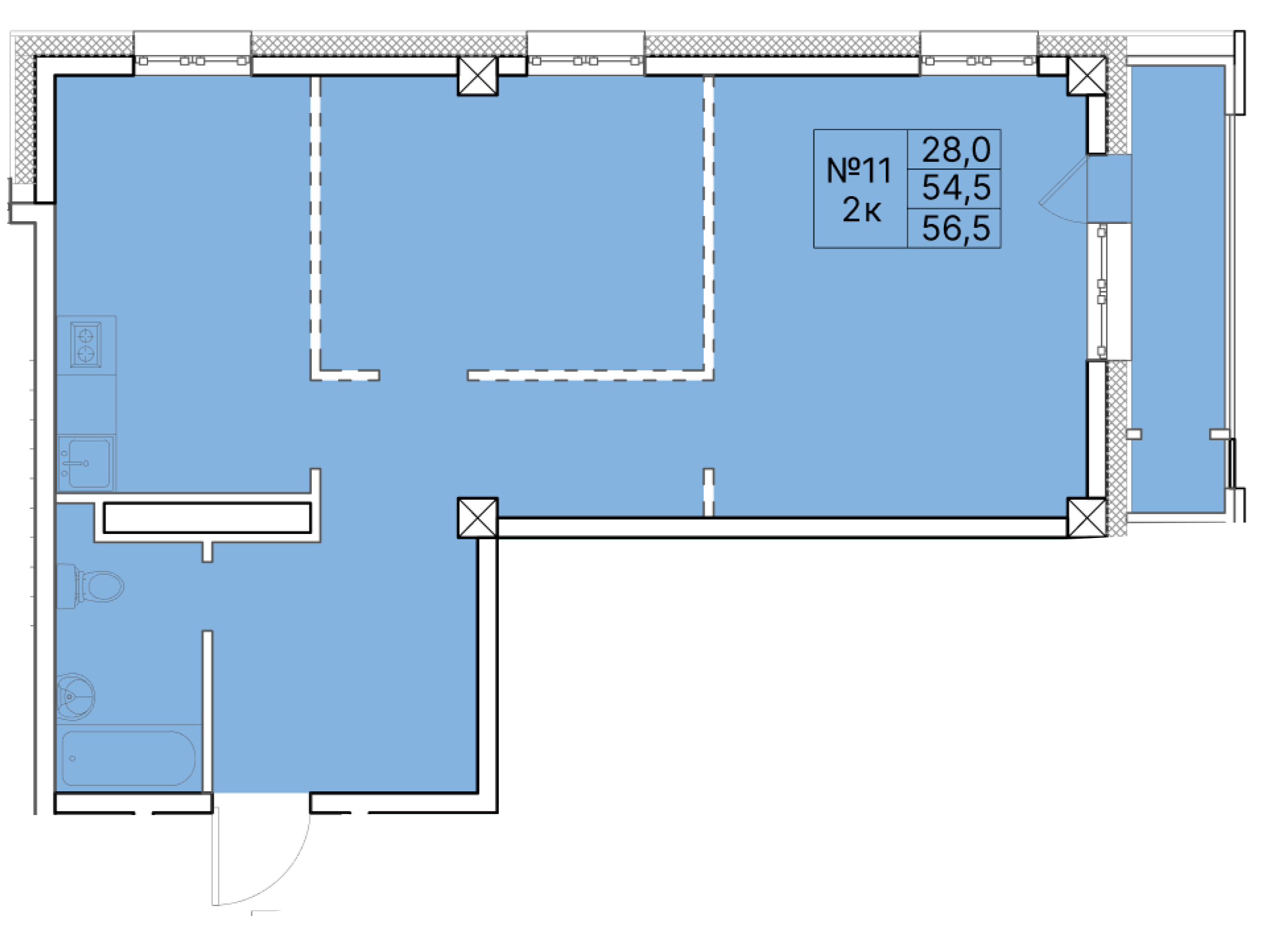 Квартира 111 1