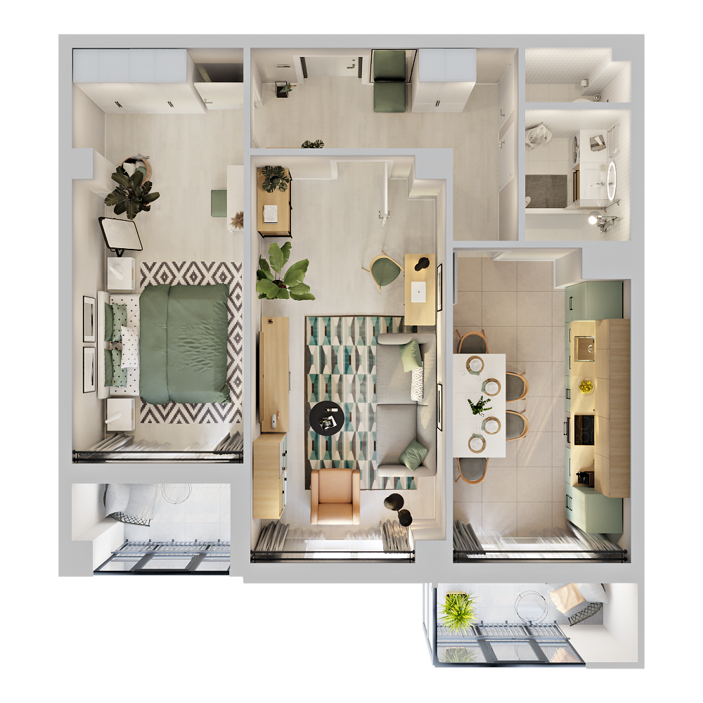 Квартира 224 3