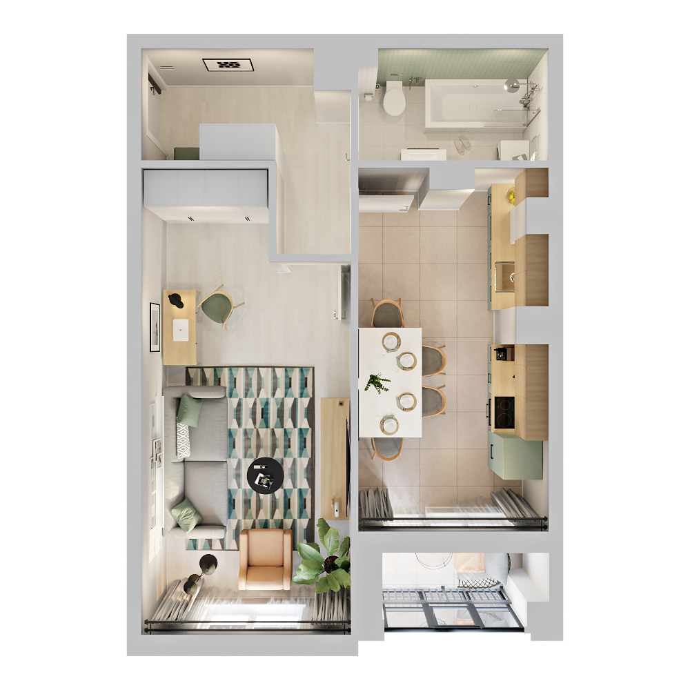 Квартира 264 3