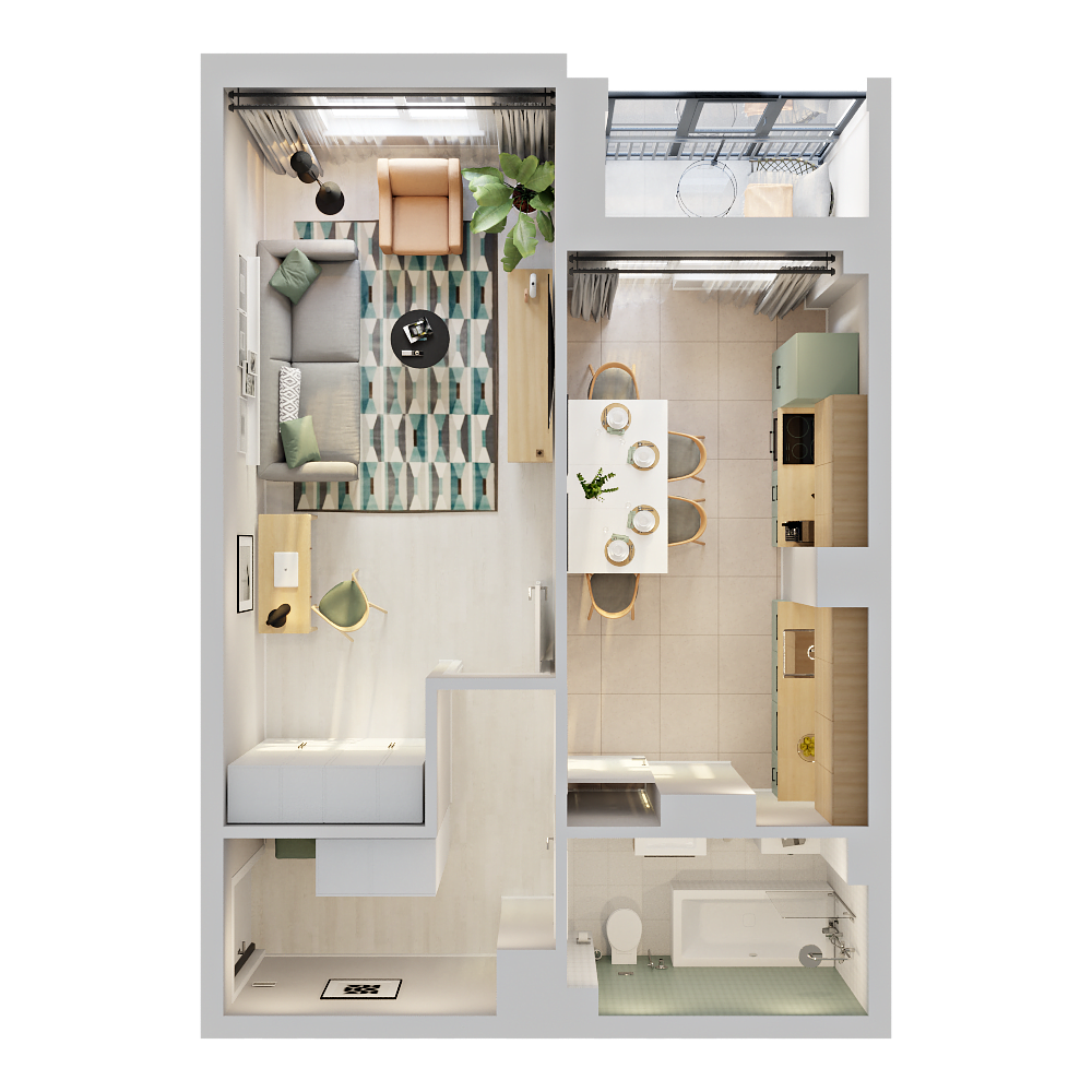 Квартира 287 3