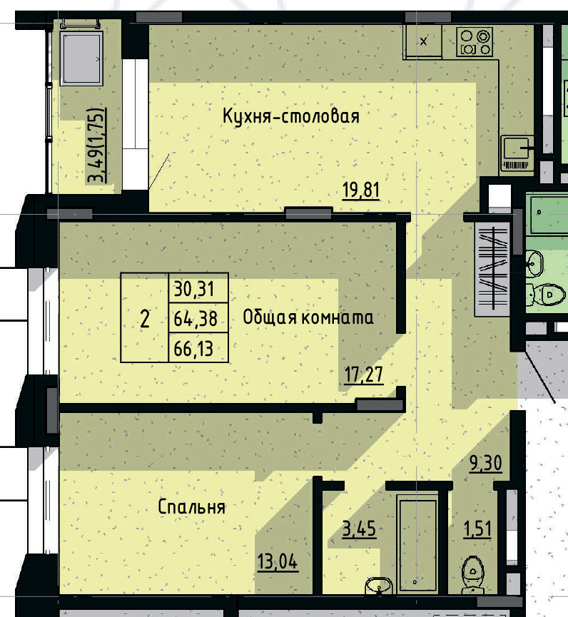 Квартира 58 1