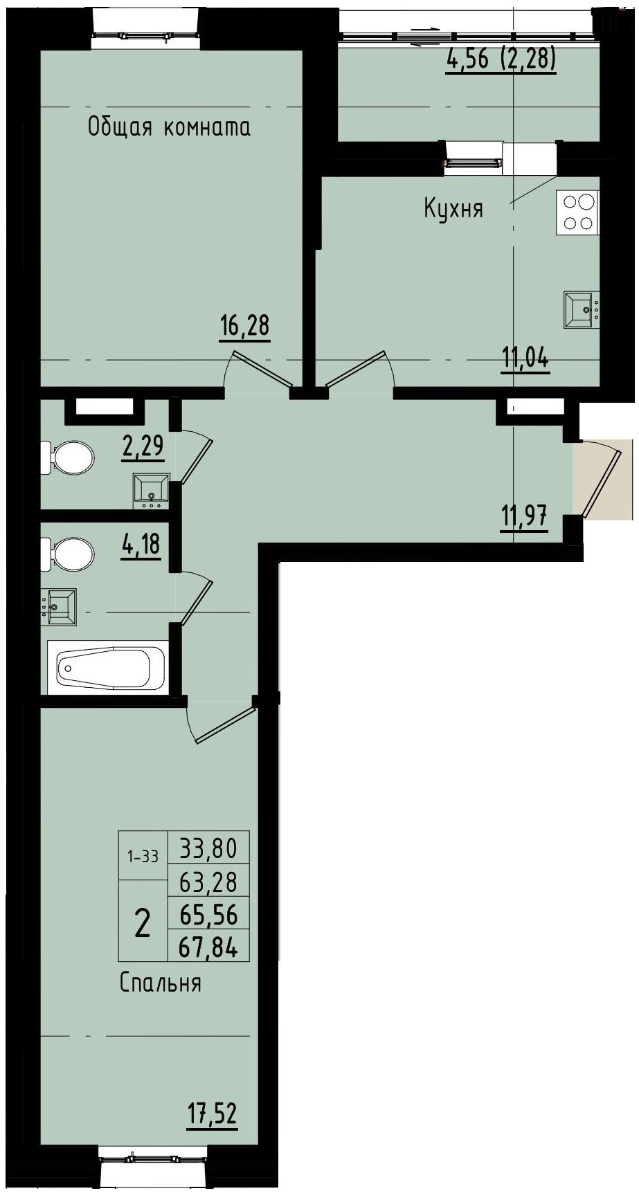 Квартира 33 1