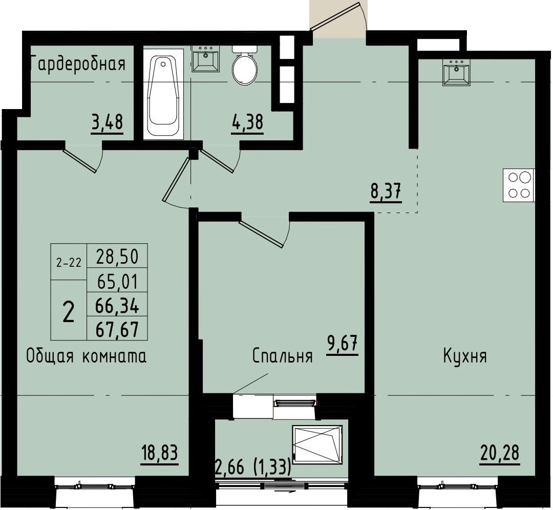 Квартира 76 1