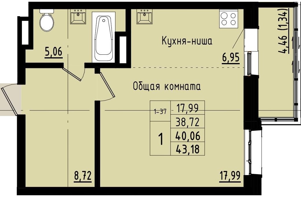 Квартира 37 1