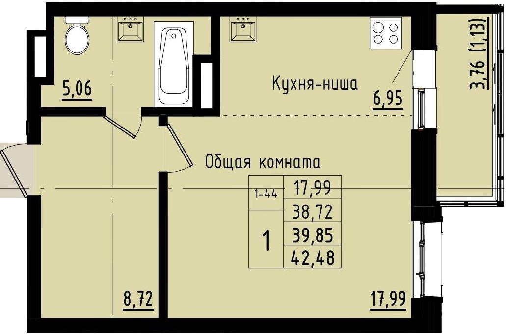 Квартира 44 1