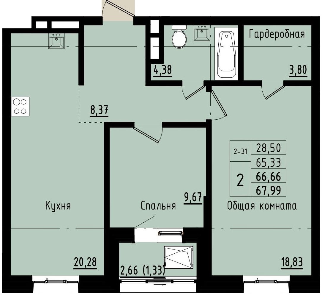 Квартира 85 1