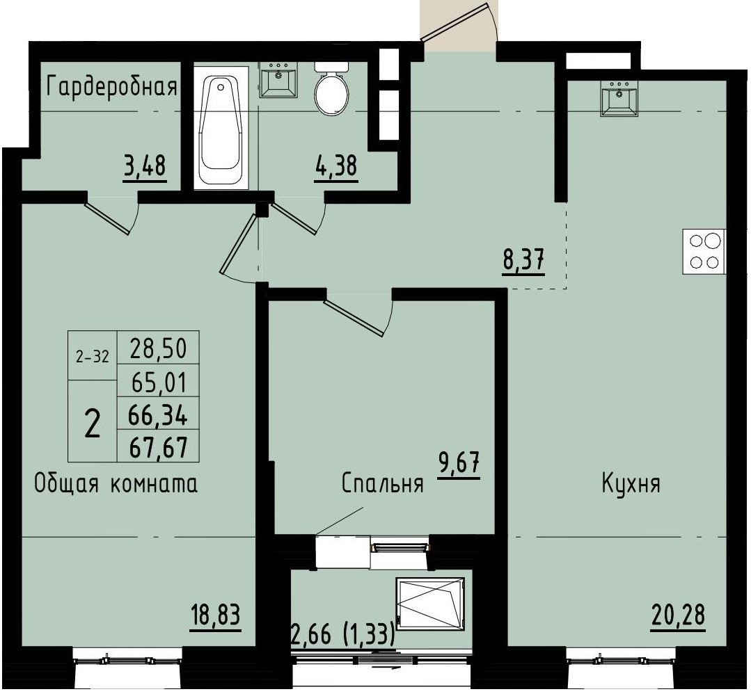 Квартира 86 1