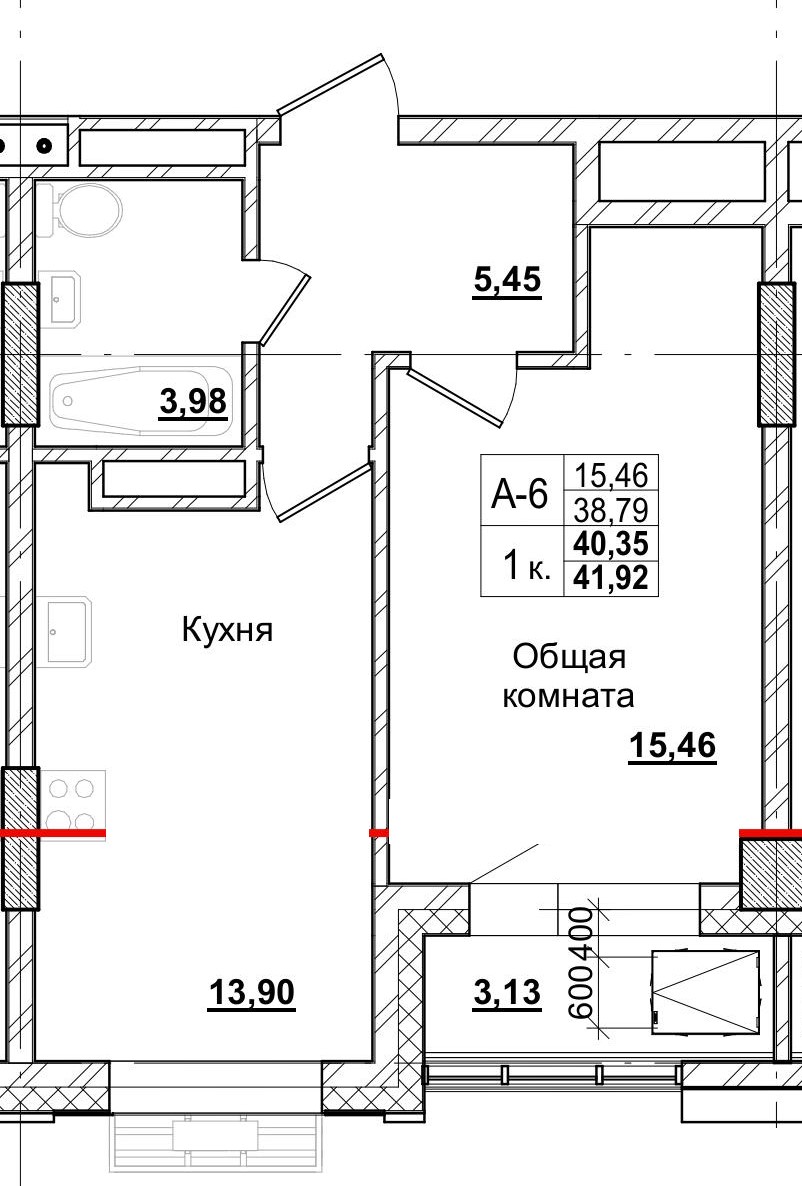 Квартира 40 1