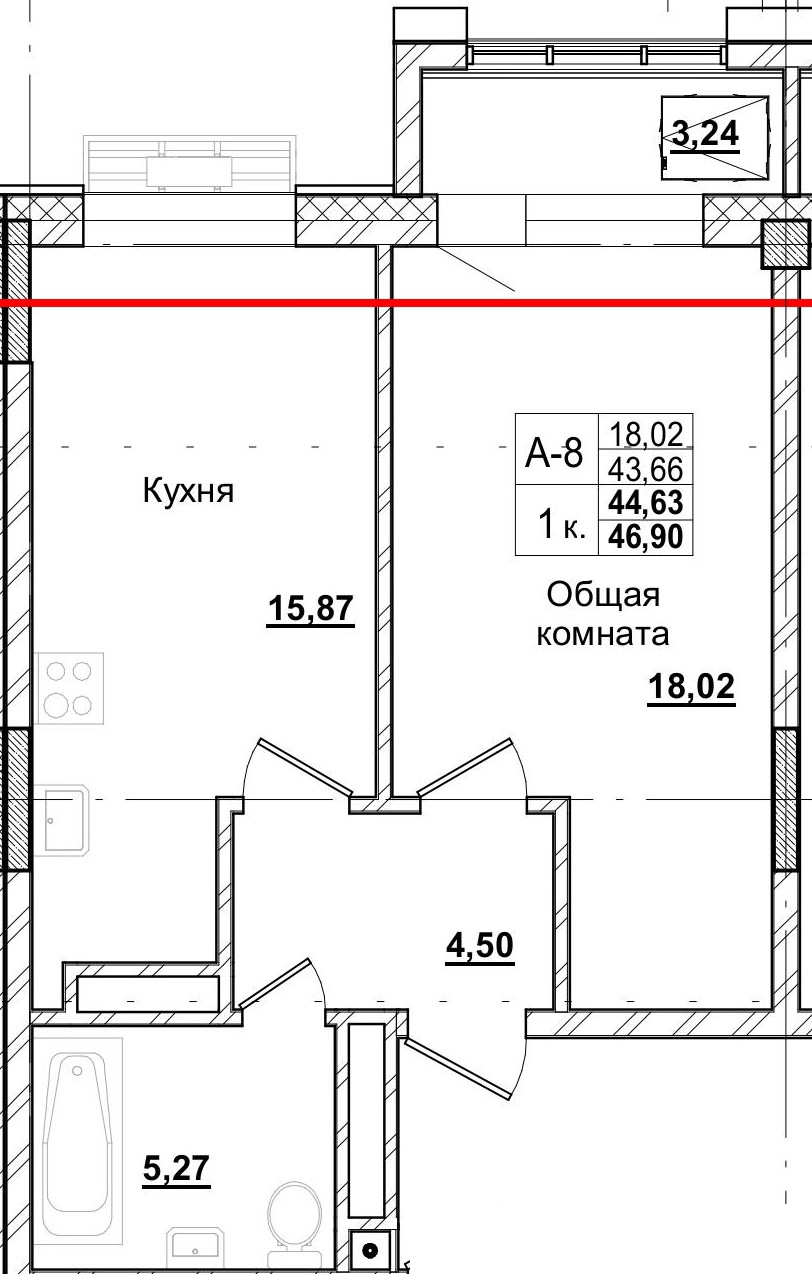 Квартира 105 1