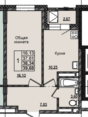 Квартира 116 1