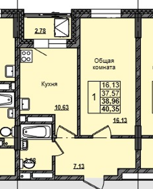 Квартира 128 1