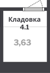  комн., 3.63 м²