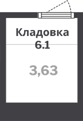  комн., 3.63 м²