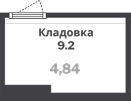  комн., 4.84 м²