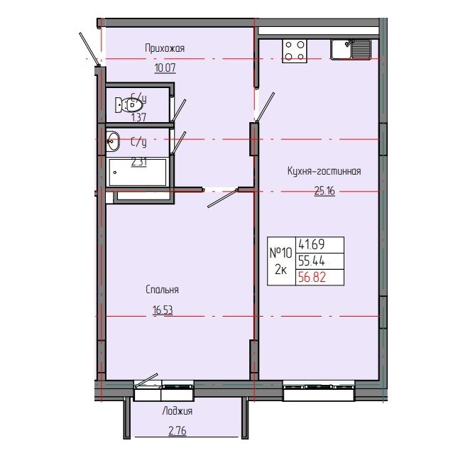 Квартира 10 6