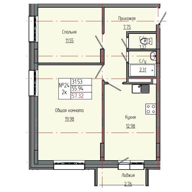 Квартира 24 14