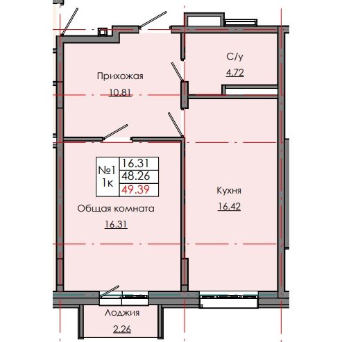 Квартира 1 15
