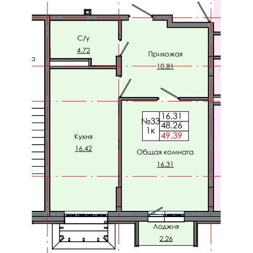 Квартира 33 14