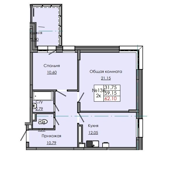 Квартира 136 21