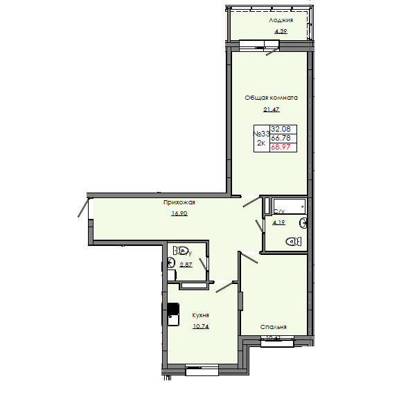 Квартира 33 19