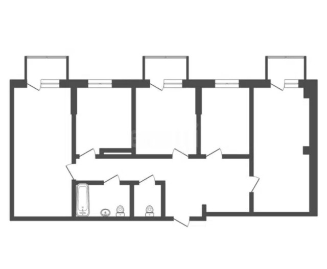 4 комн., 92 м², Монолитно-каркасный, Звездный 20
