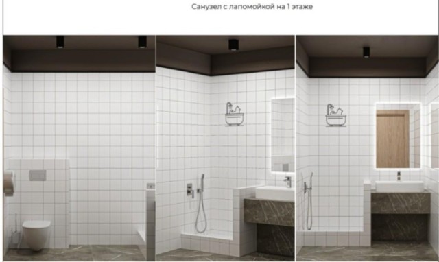 Студия, 40 м², Монолитно-каркасный, Залог 8