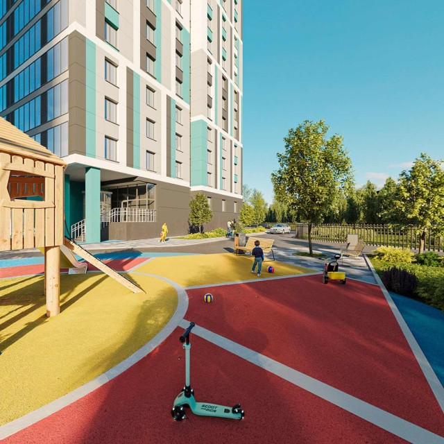 3 комн., 70 м², Монолитно-каркасный, Сайсары 2