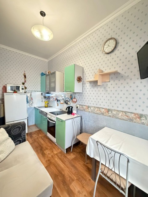 1 комн., Монолитно-каркасный, Авиапорт 5