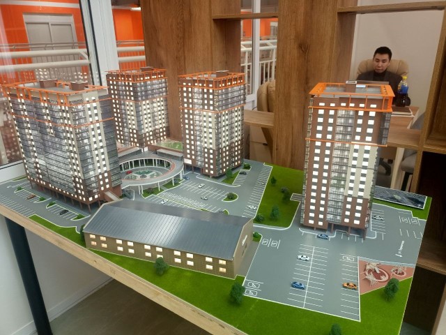 1 комн., 43 м², Монолитно-каркасный, Крестьянский рынок, стадион "Туймаада" 6