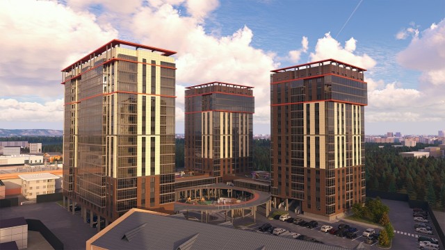 1 комн., 43 м², Монолитно-каркасный, Крестьянский рынок, стадион "Туймаада" 4