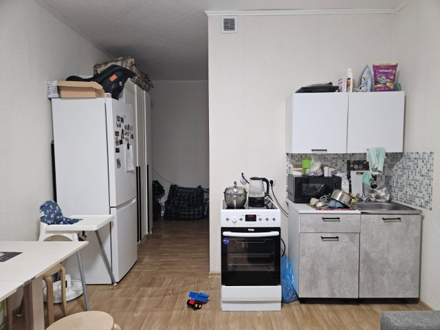 Студия, 25 м², Блочный, Авиапорт 3