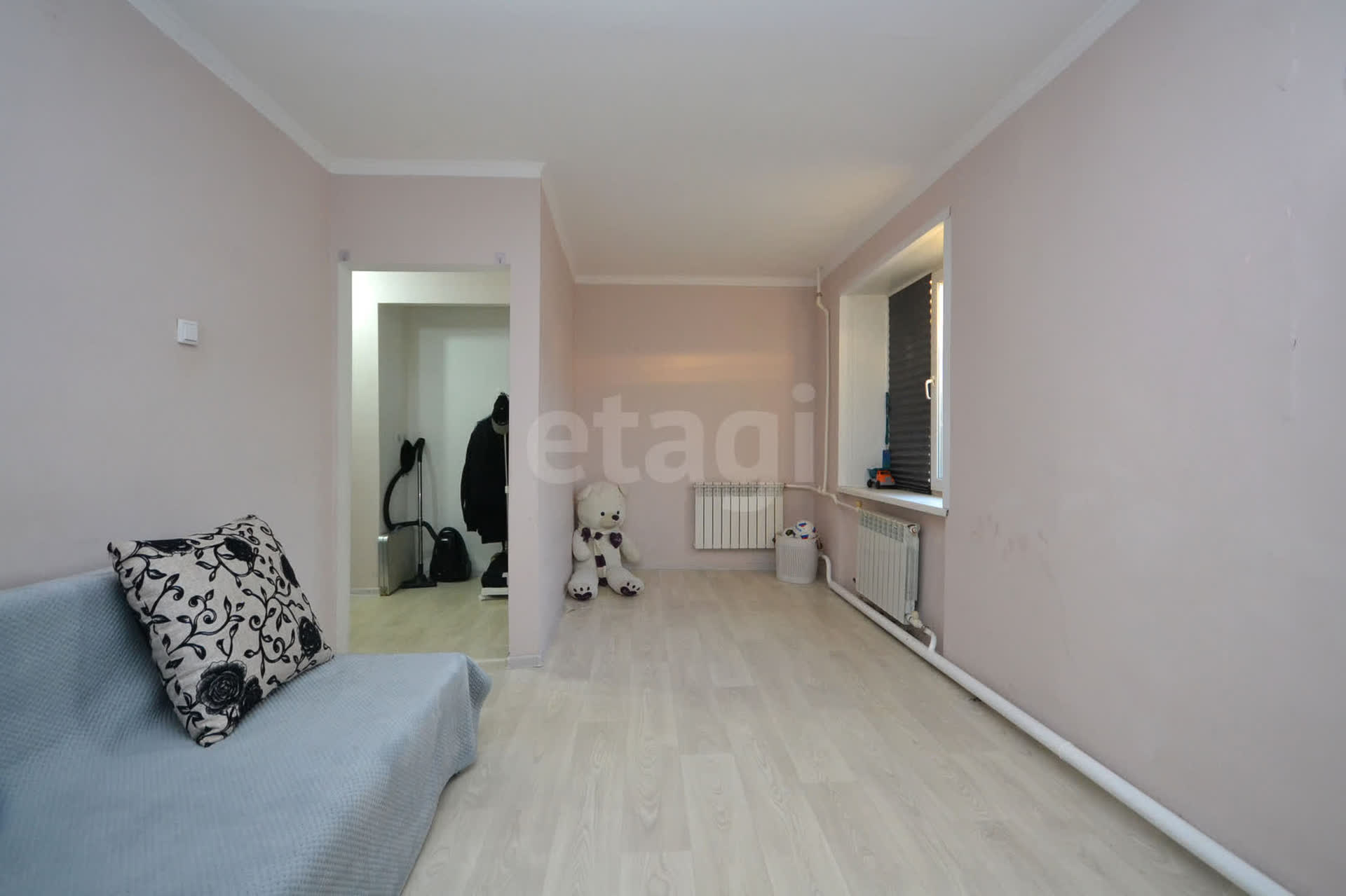 1 комн., 38 м², Инд. планировка 2