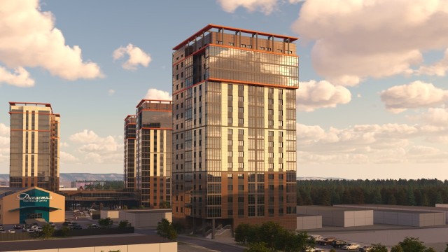 1 комн., 44 м², Монолитно-каркасный, Крестьянский рынок, стадион "Туймаада" 3