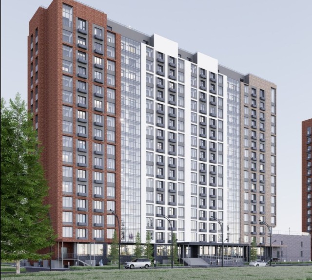 1 комн., 42 м², Монолитно-каркасный