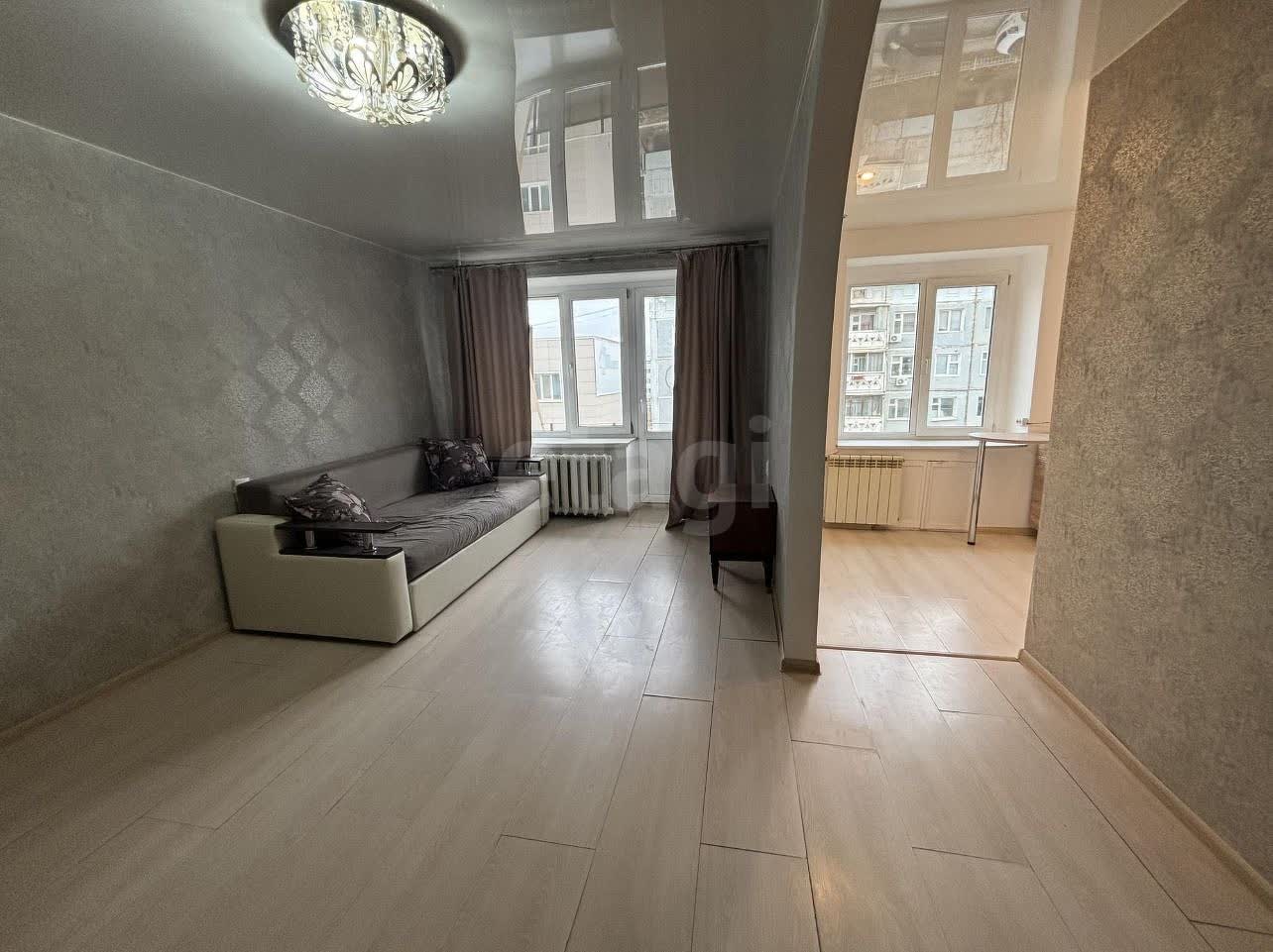 2 комн., 45 м², Инд. планировка 6