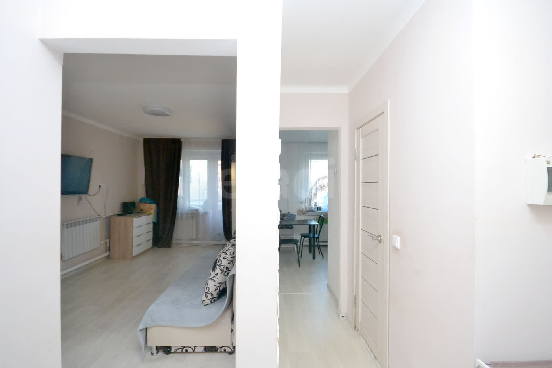 1 комн., 38 м², Инд. планировка 3