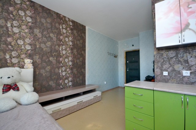 Студия, 25 м², Монолитно-каркасный, Авиапорт 2