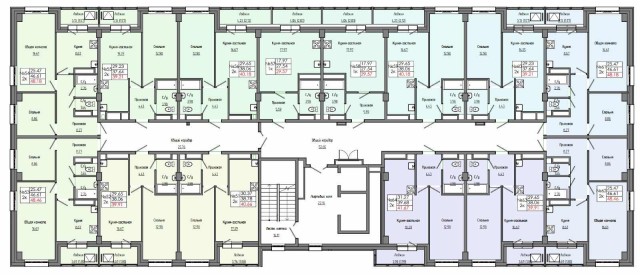 2 комн., 48 м², Инд. планировка, Дом быта 3
