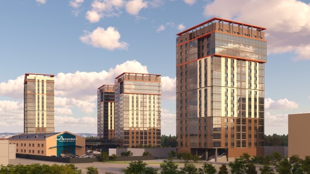 1 комн., 44 м², Монолитно-каркасный, Крестьянский рынок, стадион "Туймаада"