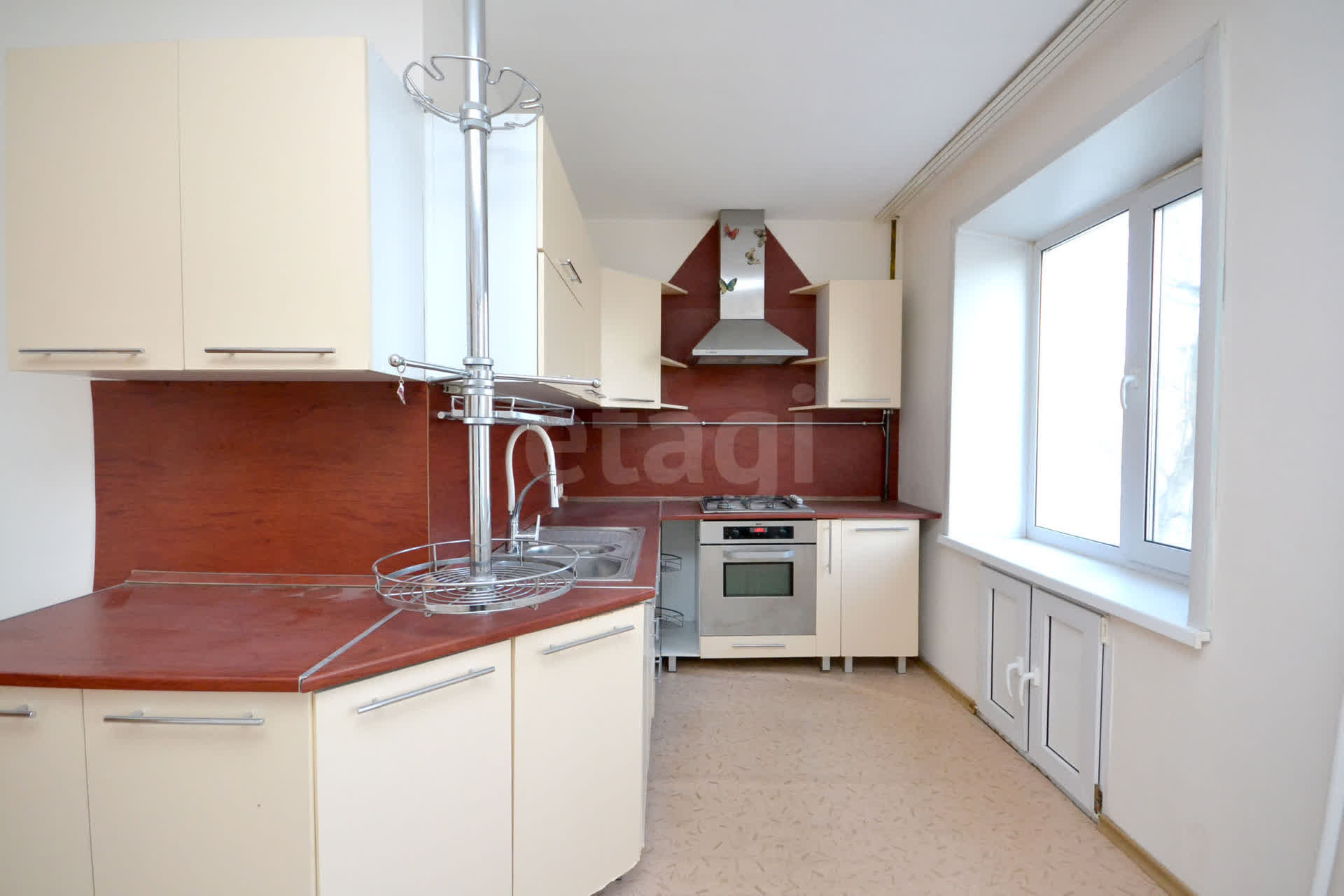 3 комн., 63 м², Хрущевка 2