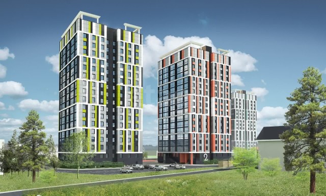 3 комн., 70 м², Инд. планировка, Сайсары 2