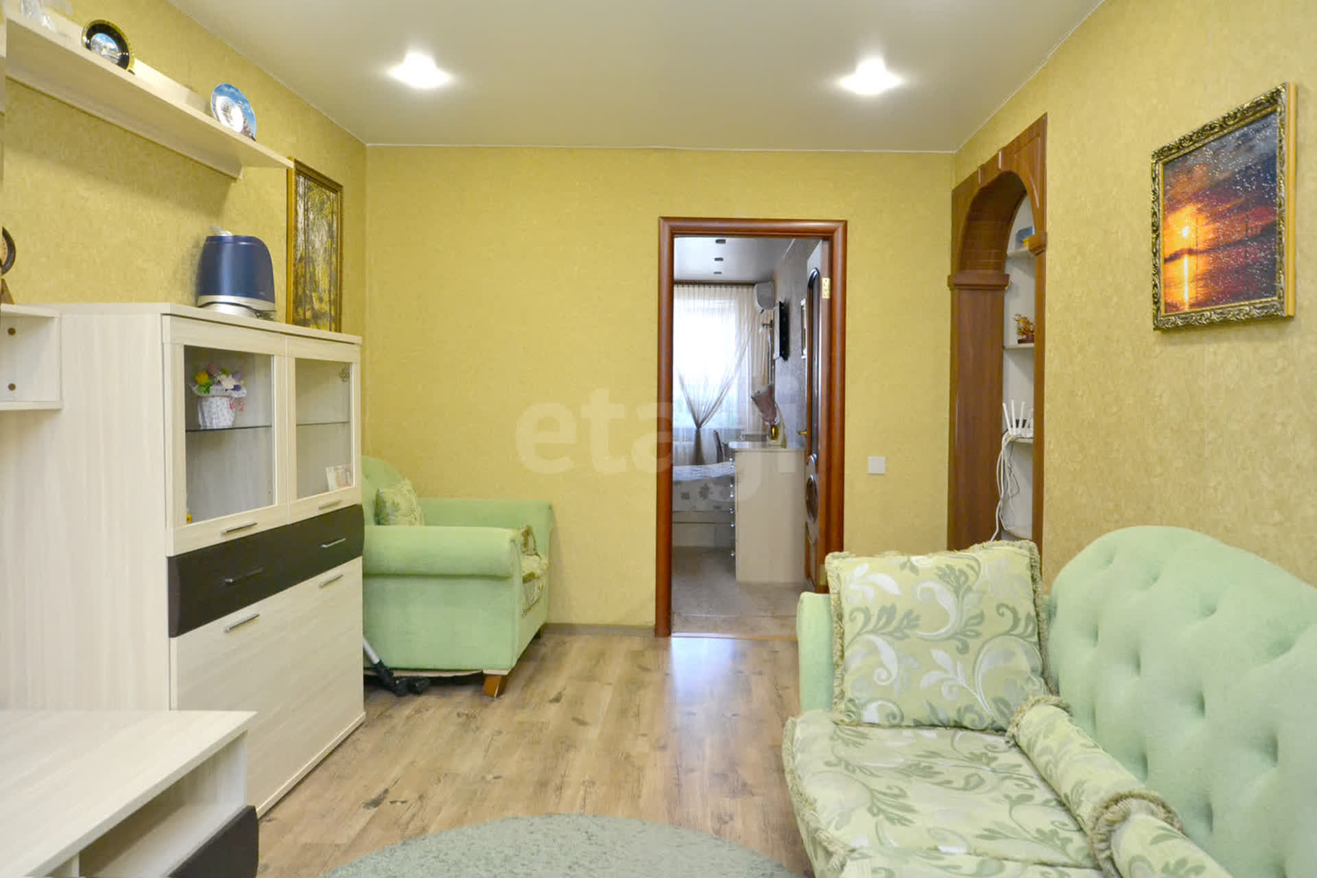 3 комн., 57 м², Хрущевка 4