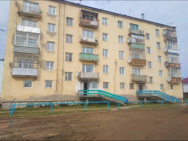 2 комн., 53 м², Блочный, Улус 9