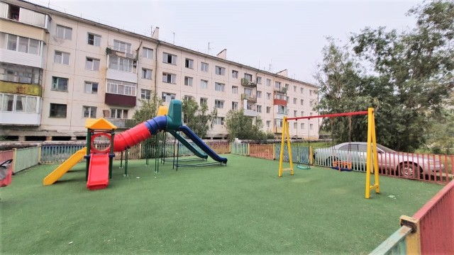 2 комн., 41 м², Блочный, Жатай 19