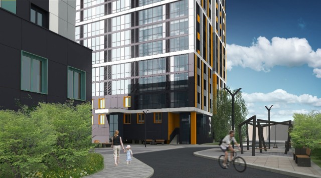 1 комн., 40 м², Монолитно-каркасный, Сайсары 9