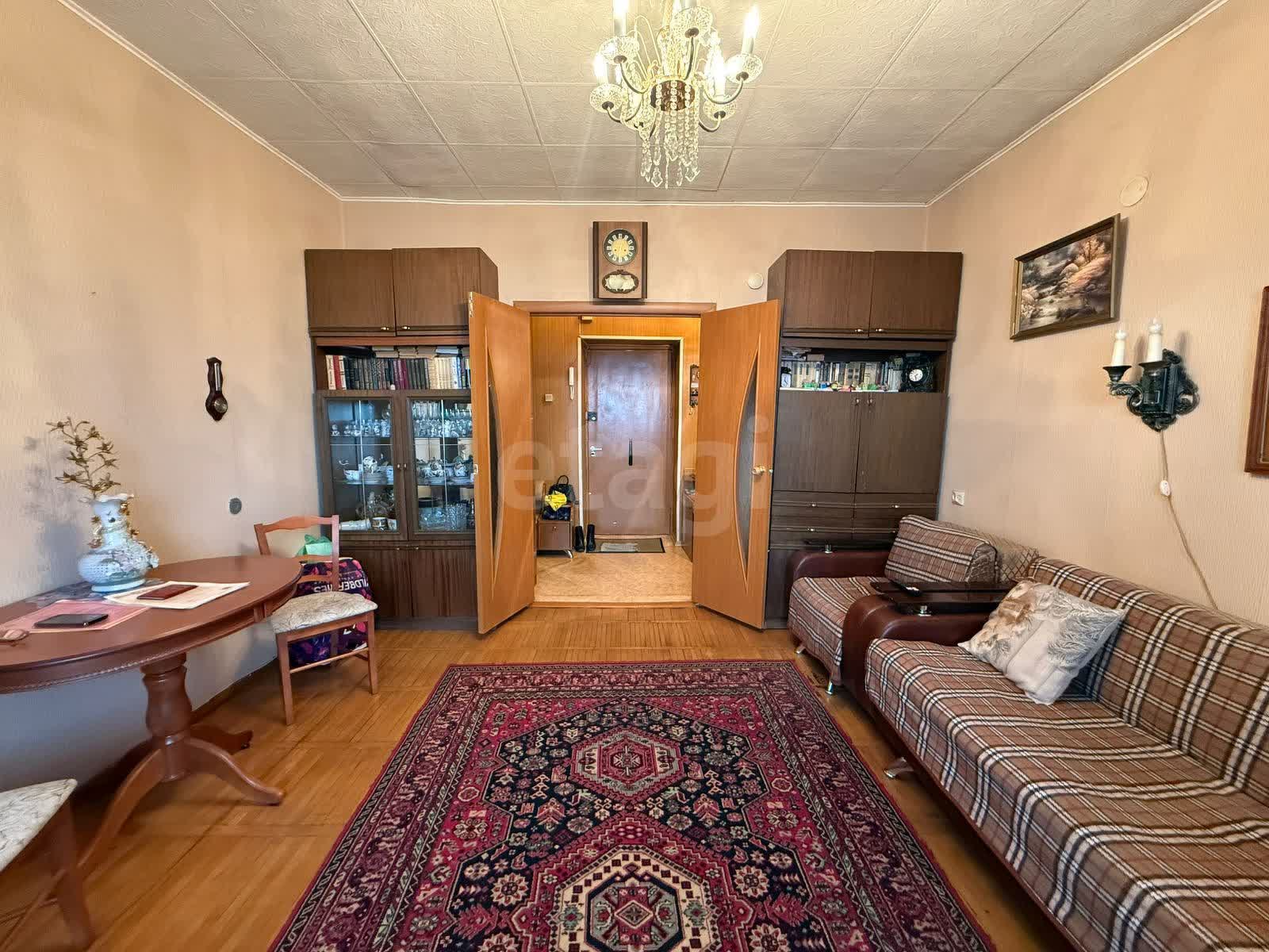 2 комн., 54 м², Инд. планировка 3