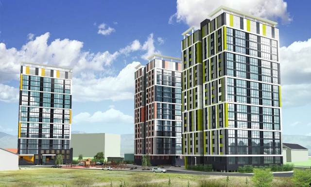 1 комн., 40 м², Монолитно-каркасный, Сайсары 8