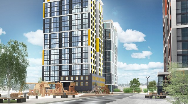 1 комн., 40 м², Монолитно-каркасный, Сайсары 12