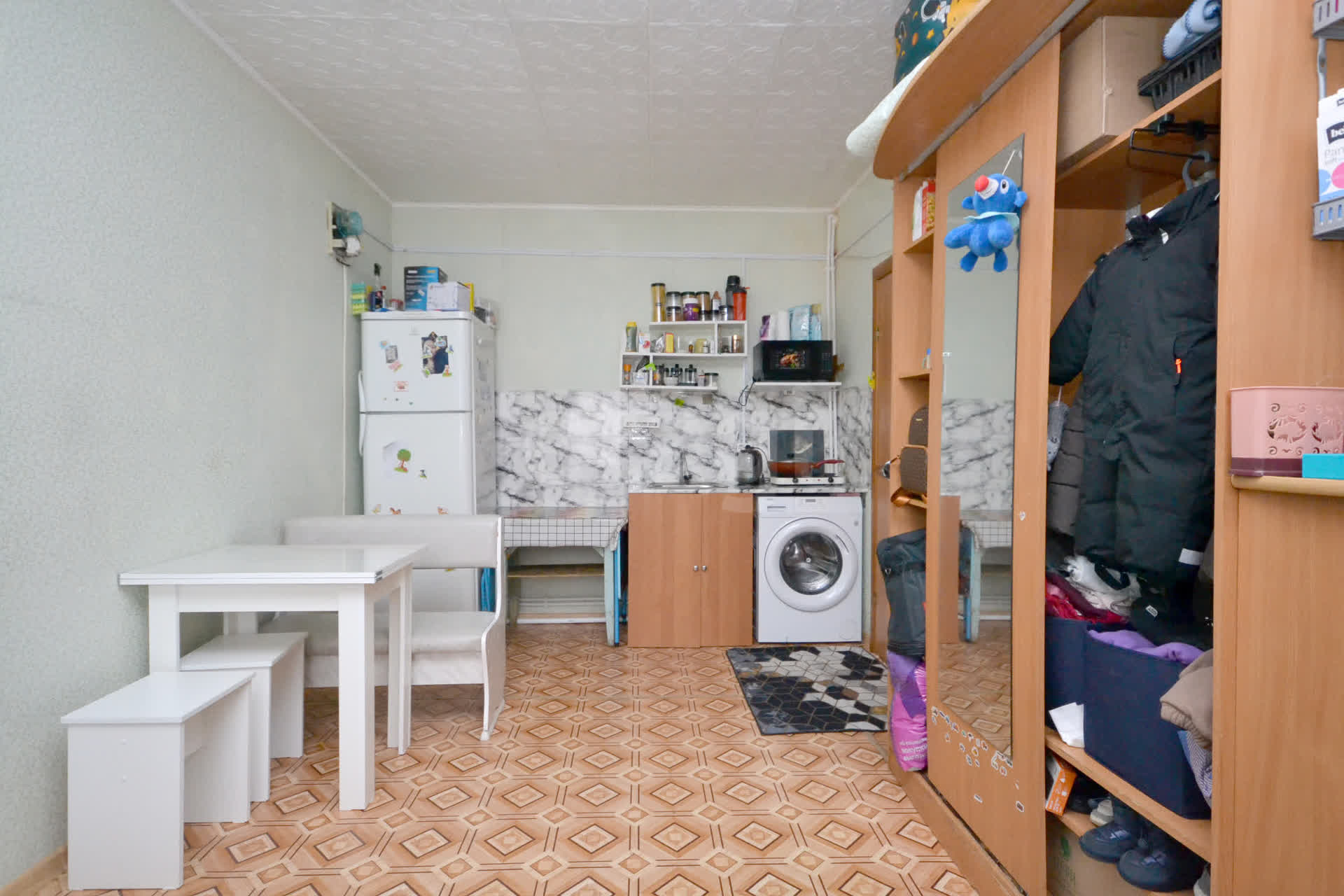 Студия, 16 м², Блочный